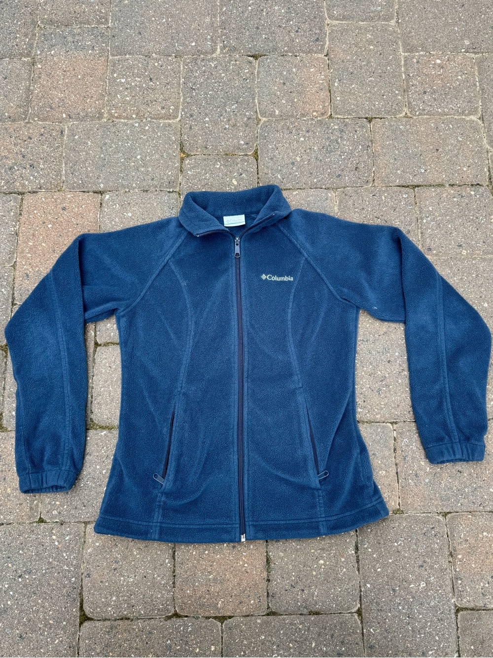 Woman’s Blue Columbia Fleece Jacket
